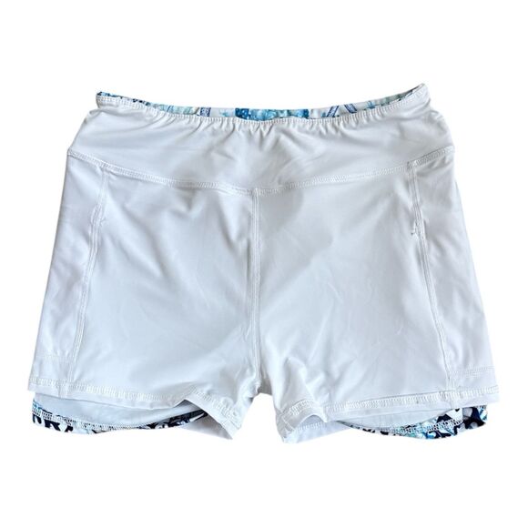 Sporty Girl Skort Size Medium Blue Nautical Sealife UPF 50+ Protection NWT - Picture 10 of 11